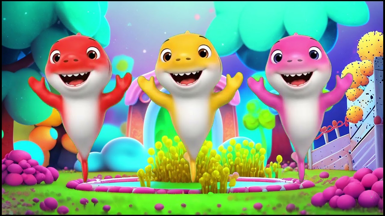 Baby Shark Song and Dance | Baby Shark Doo Doo Doo | Fun Nursery Rhymes for Kids
