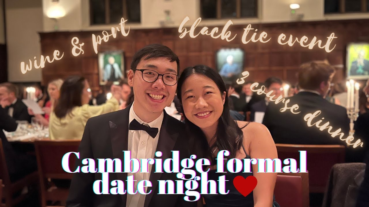 What does a black tie dinner at Cambridge University look like? | COME EAT WITH US