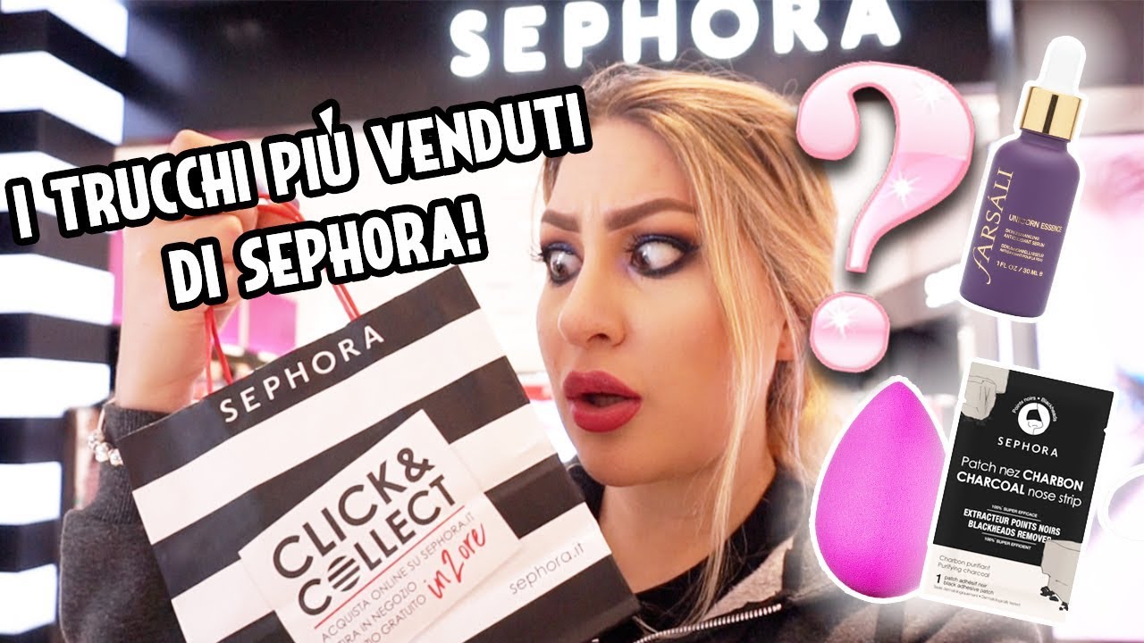 MI TRUCCO CON I PIÙ VENDUTI DI SEPHORA