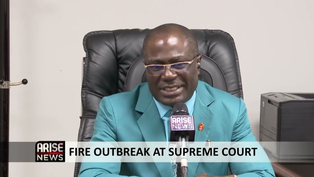 FIRE OUTBREAK AT SUPREME COURT