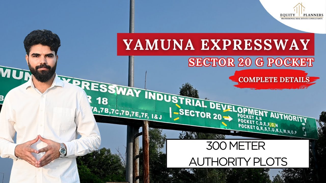 Sector 20 G-Pocket YEIDA | 300 sq m Plots | Price, Development & Investment | 8929967807/8979007384