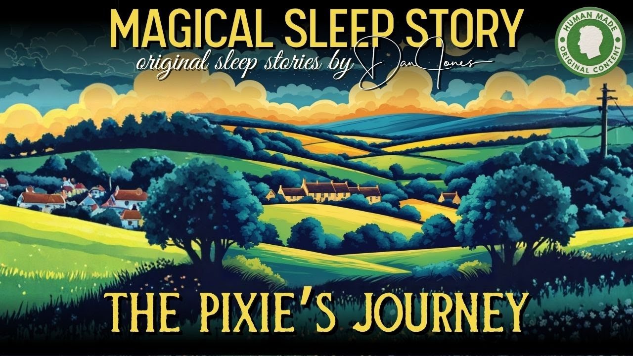 😴 The Pixie's Journey 💤 Bedtime Story For Grown Ups | Dan Jones Sleep Stories (No AI) | Black Screen