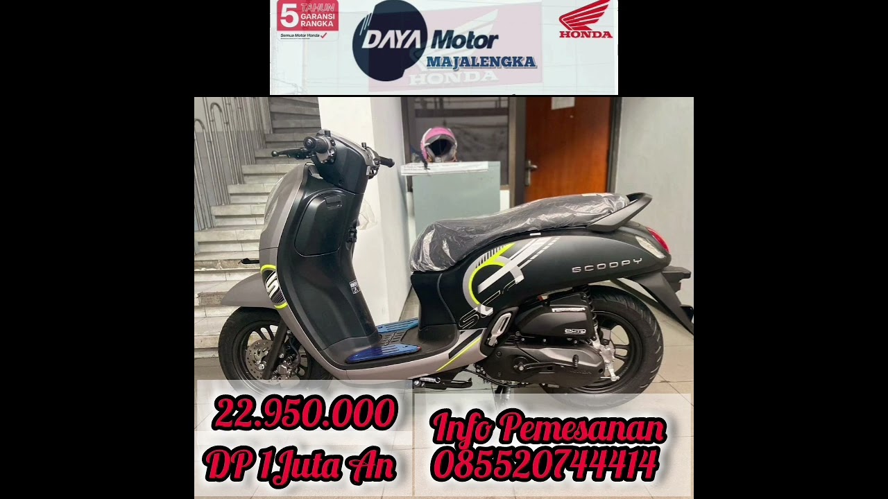 🔰SCOOPY FASHION (KUNCI)🏍️ 22.950.000❇️Potong Tenor 2x DI TENOR 35x❇️Potong Tenor 1X DI 29X & 23X