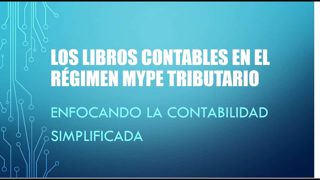 El Mype Tributario y el Diario Simplificado