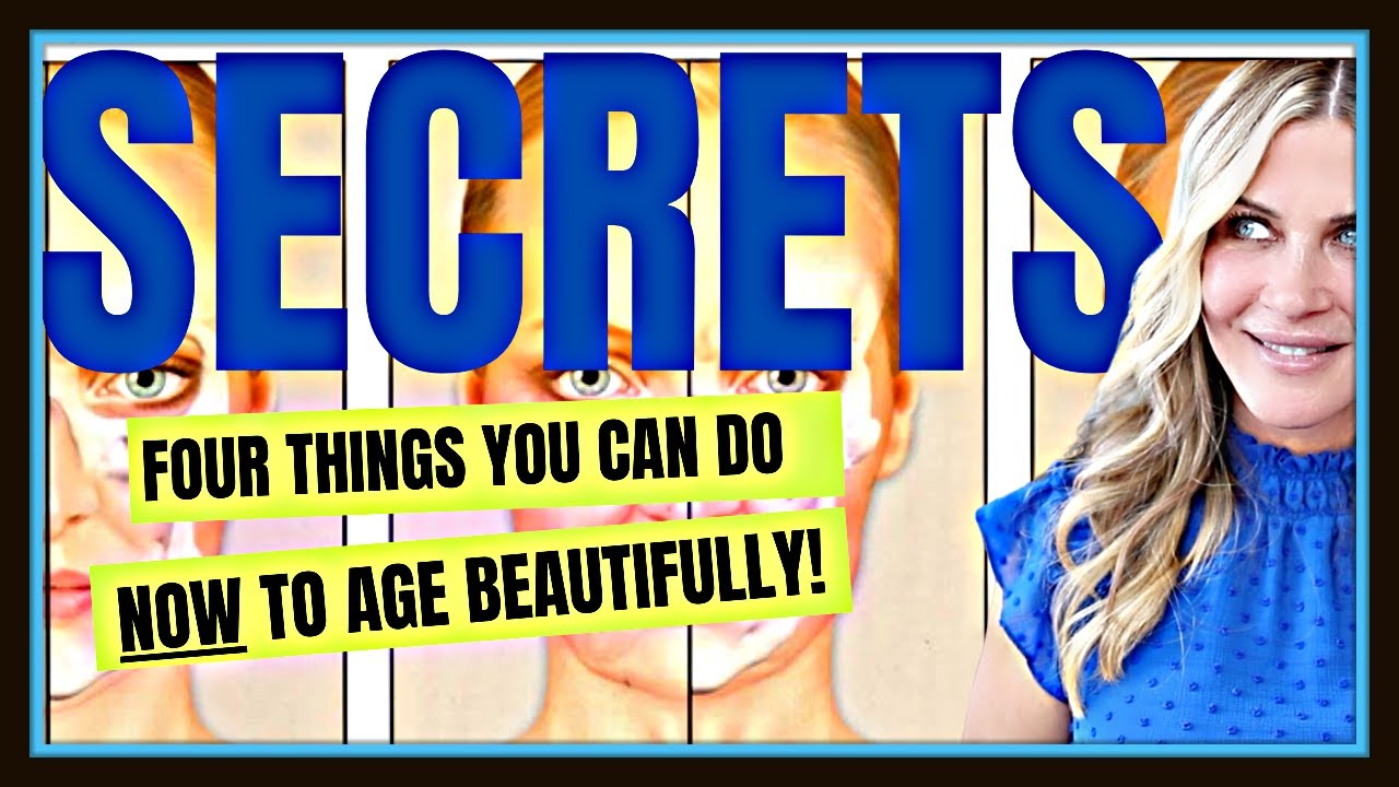 OVER 40? Over 50? 4 KEY tips to SLOW or REVERSE a key factor of FACIAL AGING...Starting NOW!!