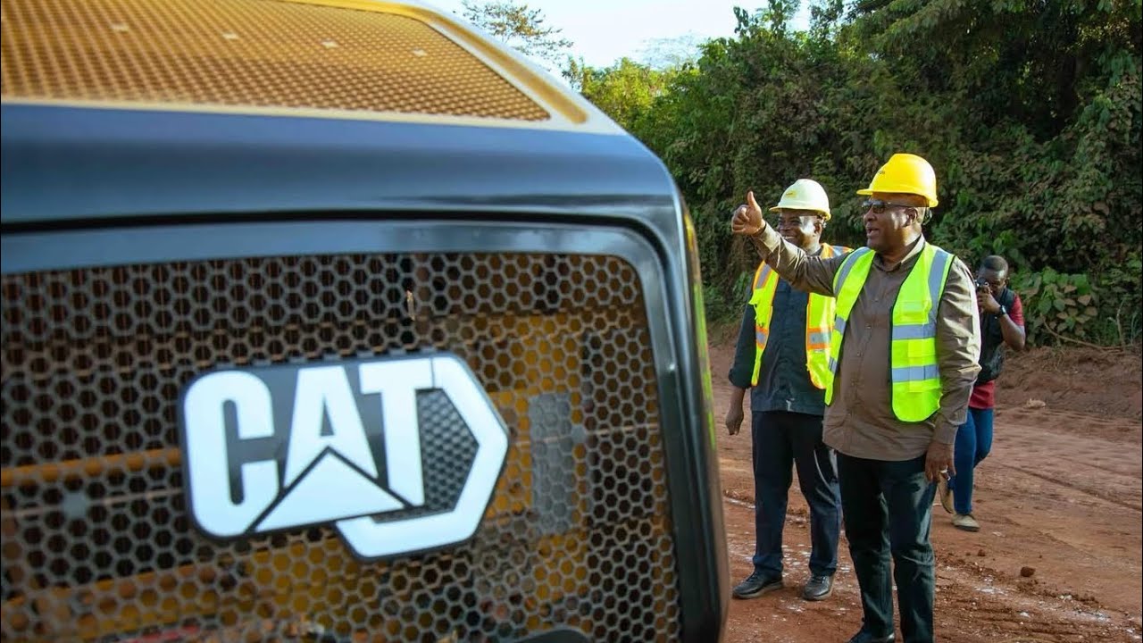 WATCH LIVE | Inspection of work on the Jinijini to Sampa Road #ResettingGhana Tour