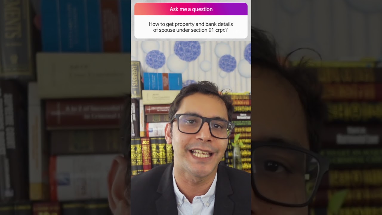 How to find Hidden details of you wife/husband bank accounts..How to use section 91 CrPC
