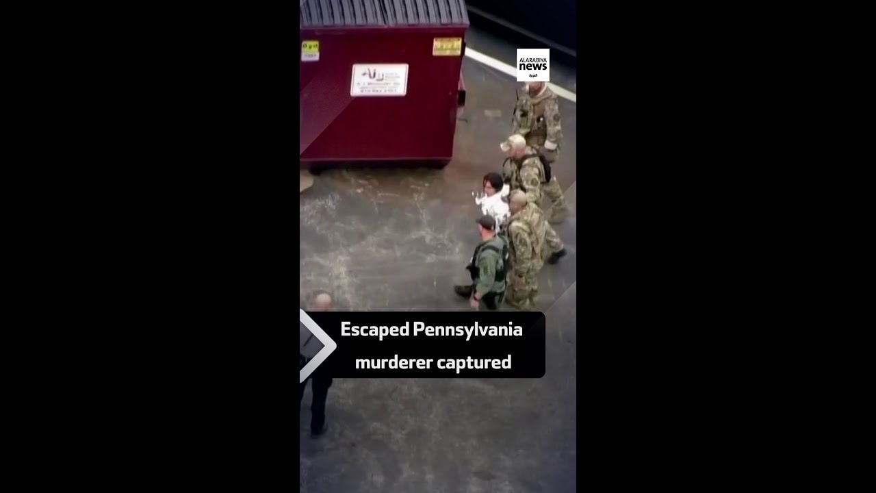 Escaped Pennsylvania murderer captured