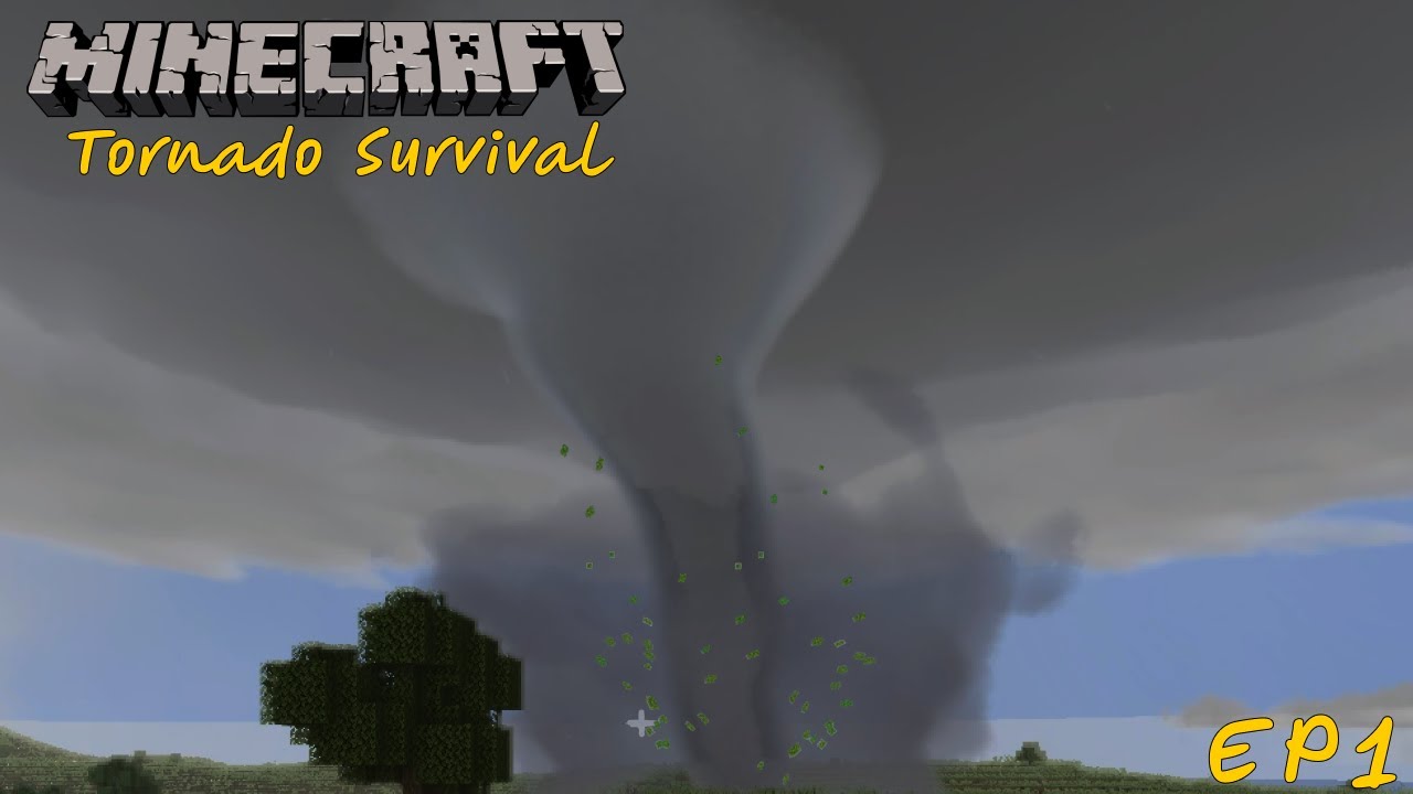 10 Days Building in Minecraft's Most Extreme Weather