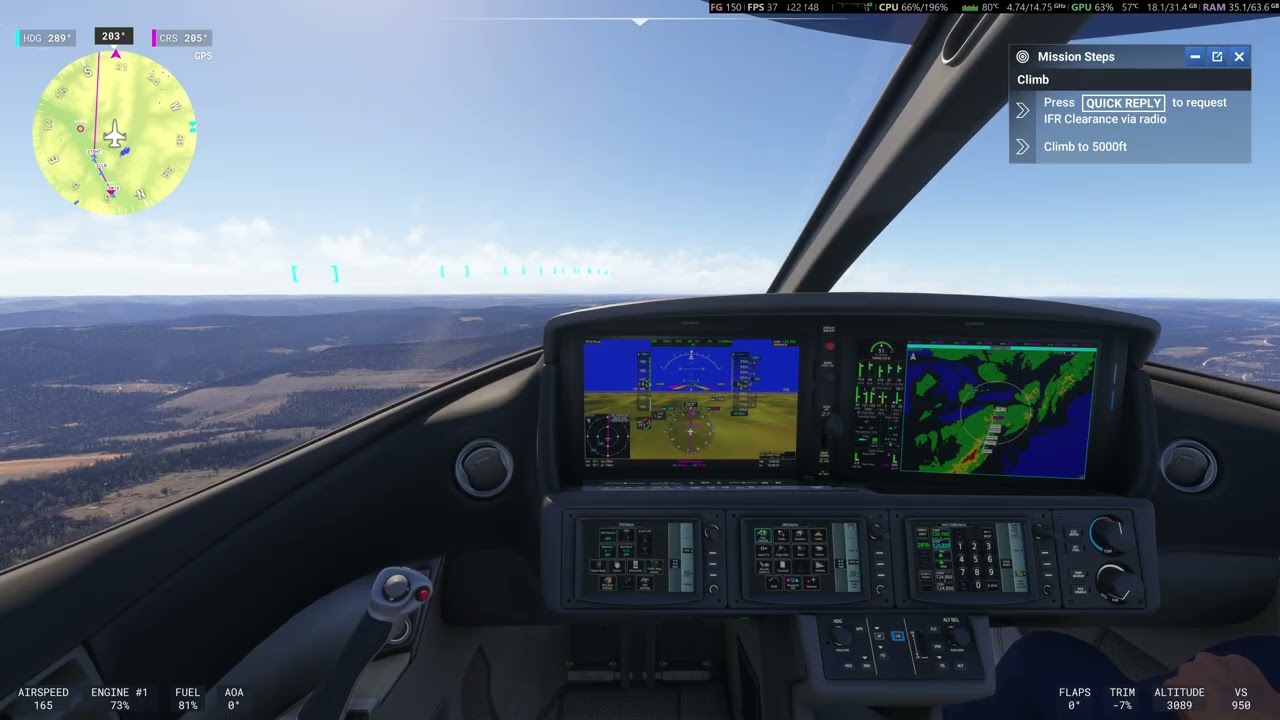 MSFS 2024: Career Mode - Flight 007