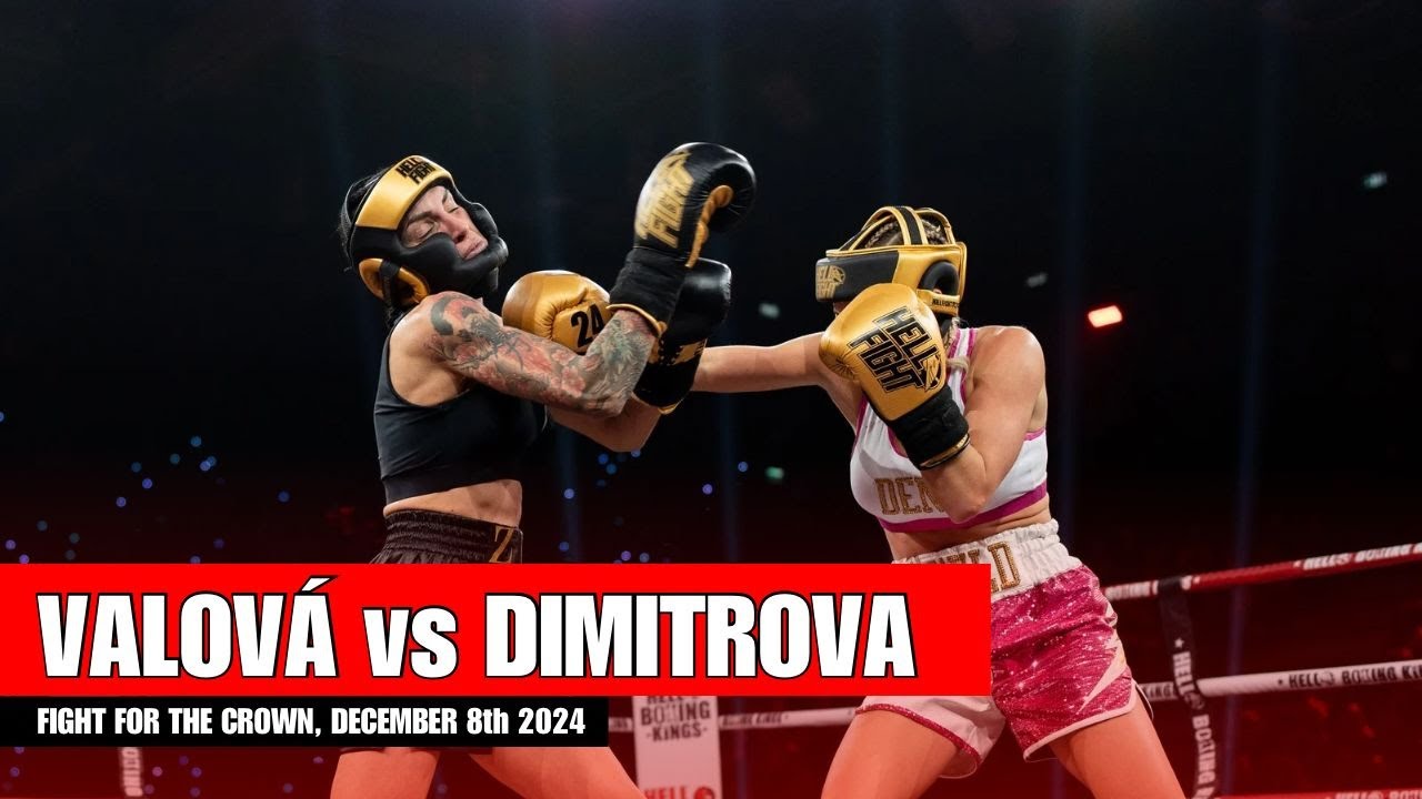 HELL Boxing Kings Zlatka Dimitrova vs Denisa Valova - Semifinals 1.