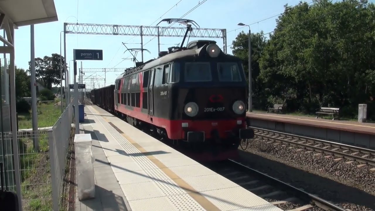 Pociągi na stacji Świnoujście Przytór