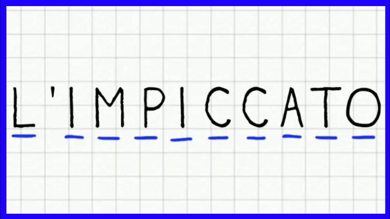 Provo il gioco dell'Impiccato. Serie: Giochi A Caso