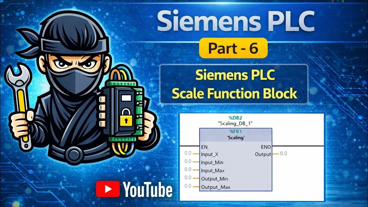 How to make Scale FB In Siemens PLC