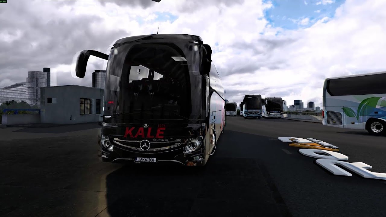 MERCEDES-BENZ TOURISMO 2020 SÜRÜŞÜ (Road to Heavy TR haritalı mod) 