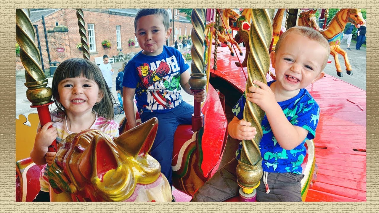 Our Fun Day Out at Tatton Park | Outdoor Carousel Ride | Adventure Playground | Balance Trail | Farm