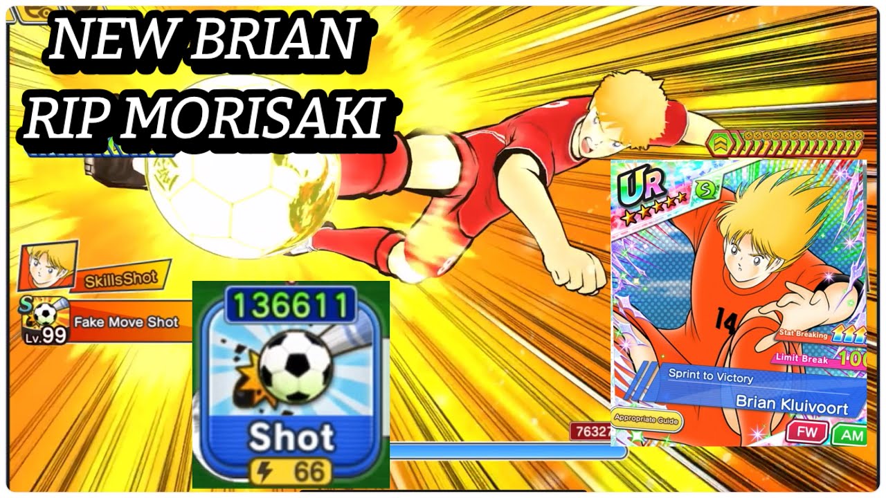 REVIEW NEW BRIAN. OMG 136K SHOTS😍😍 FINALLY DECENT SCORER FOR EURO. CAPTAIN TSUBASA DREAM TEAM