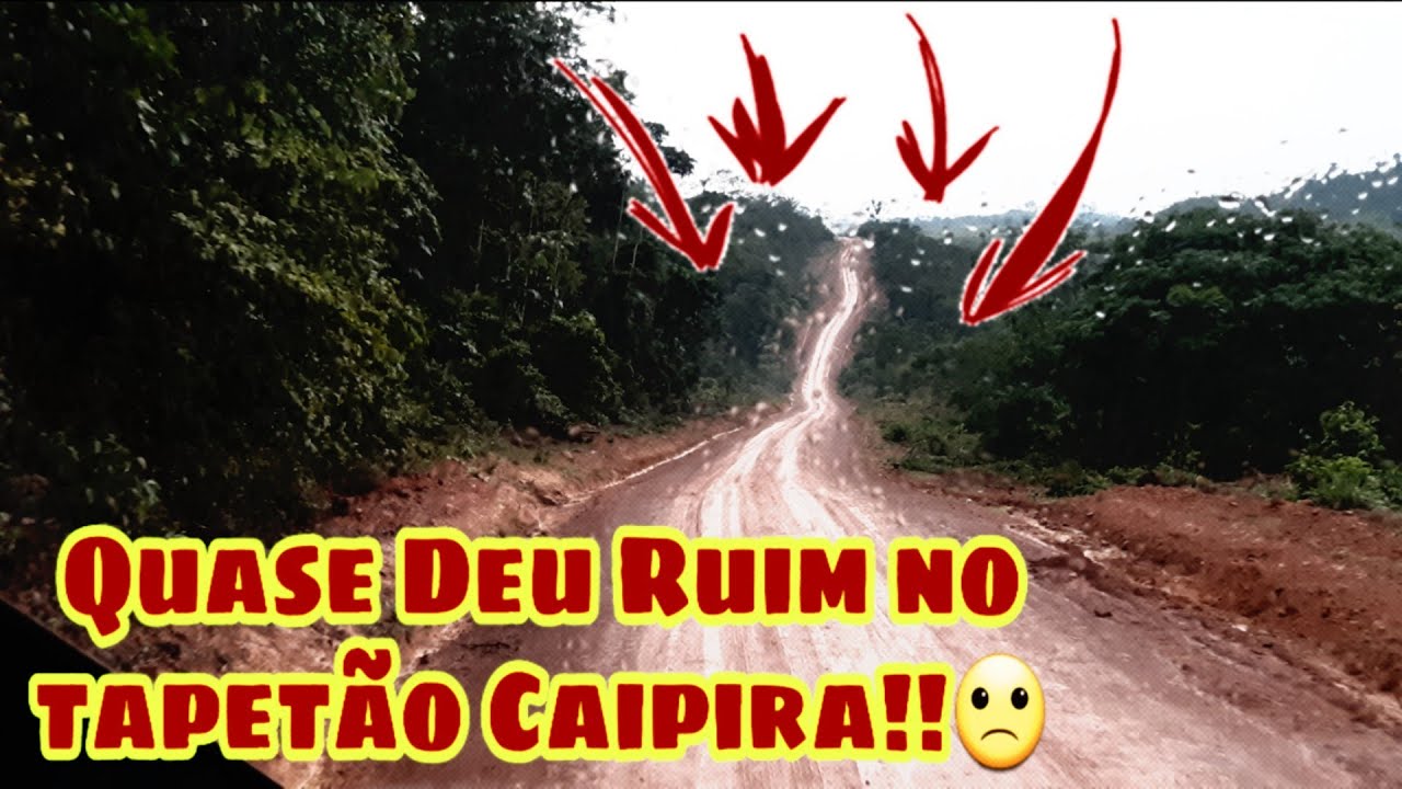 CHUVA NA TRANSGARIMPEIRO, BALSA JARDIM DO OURO...