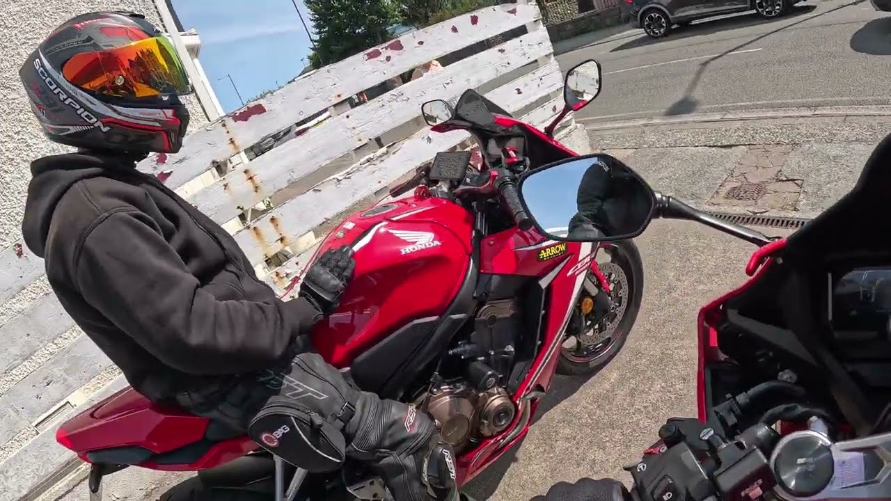 riding through mach loop in wales with friends part 2