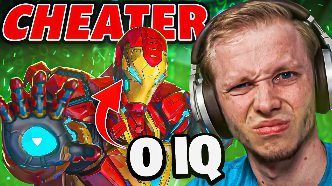 I Found a 0 IQ Iron Man Cheater in Marvel Rivals and spectated them...