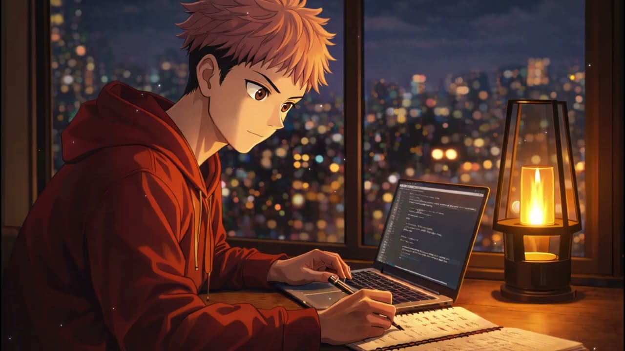 Rain Study Ambience Lofi Beats for Studying and Coding
