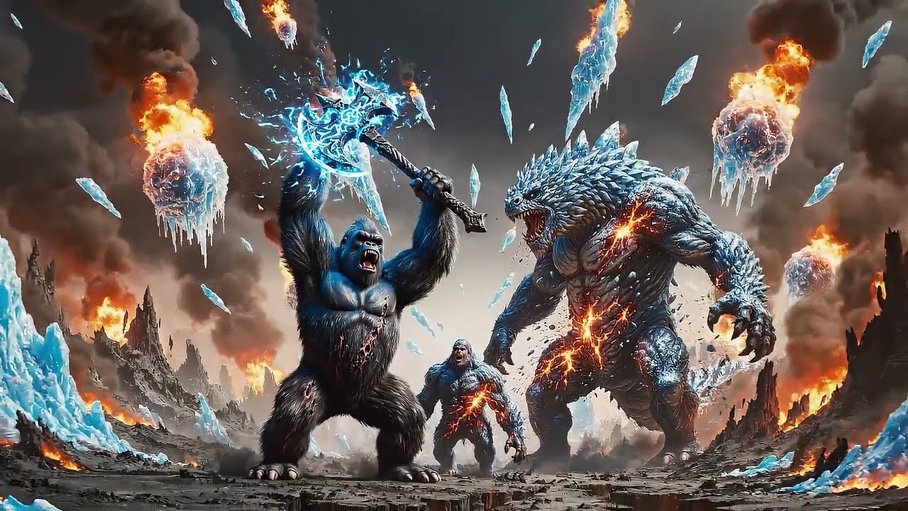 King Kong vs Shimo – The Ultimate Titan Ice Battle: Cinematic MonsterVerse