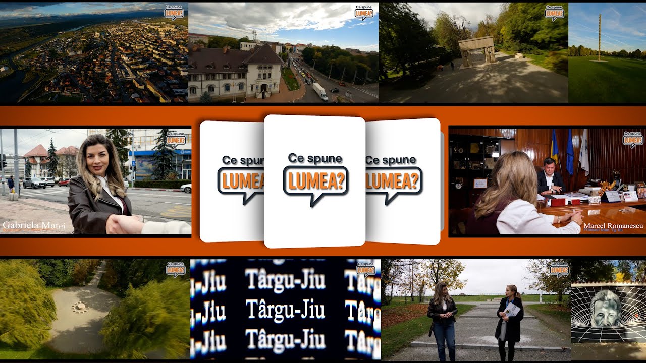 Ep. 1 -Târgu Jiu : Orașul care inspiră....Ce spune lumea?