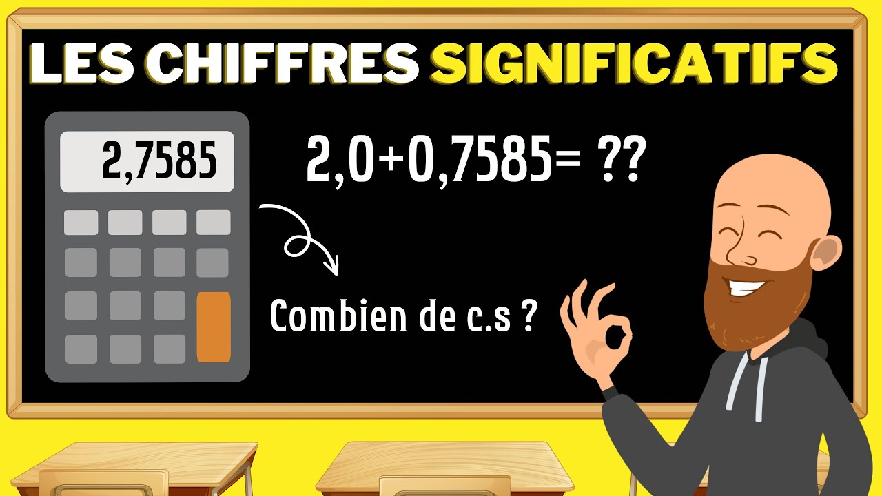 Les chiffres significatifs (r&egrave;gles lors des op&eacute;rations)