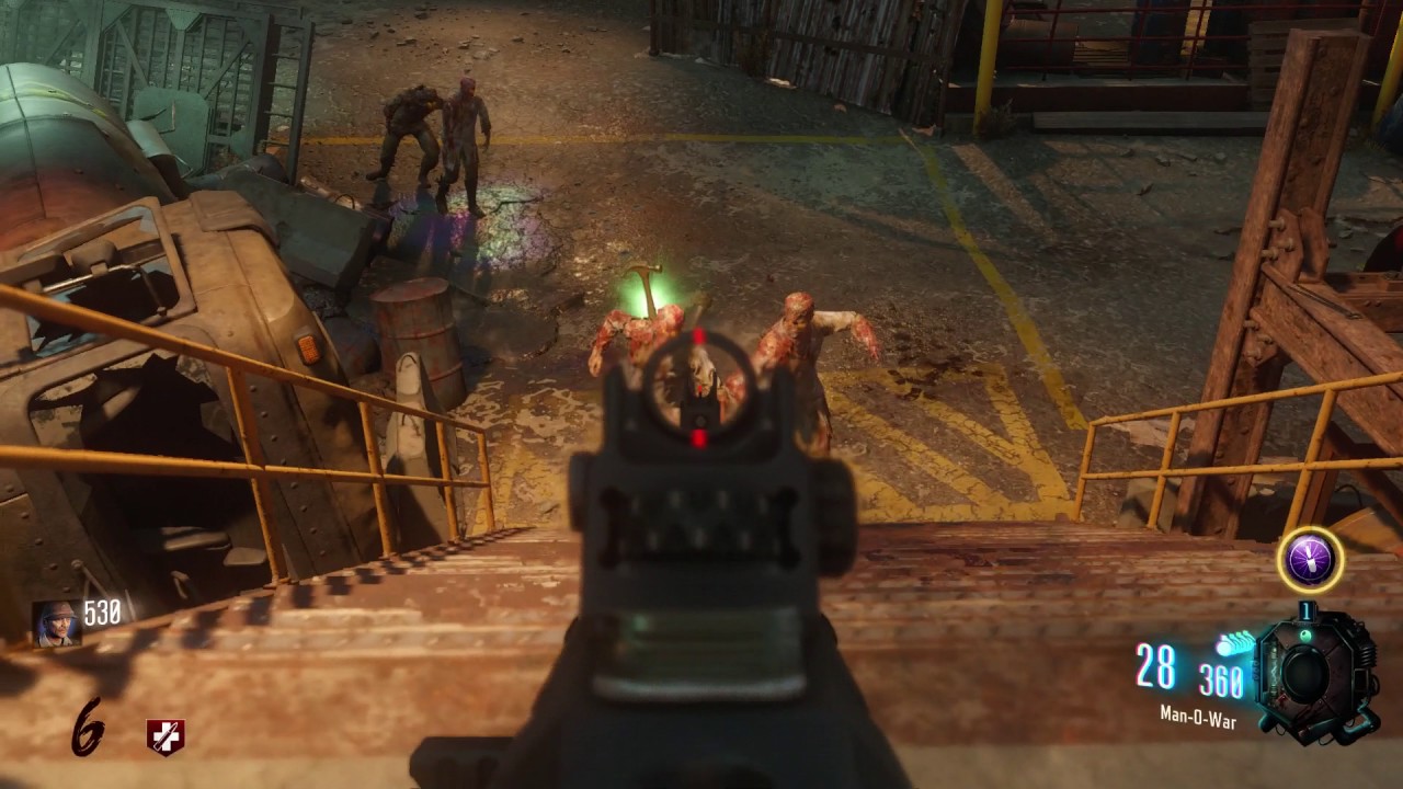 Zombies Chronicles - ASCENSION Remastered - ROUND 40+ Solo (No Commentary) M16 Returns!