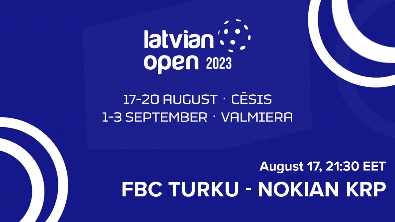 LO2023: FBC Turku (FIN) - Nokian KrP (FIN) (17.08.2023)