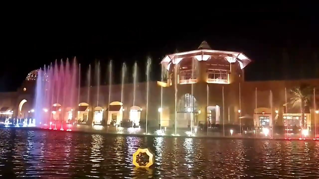 awesome fountain at Alkout Kuwait #viral