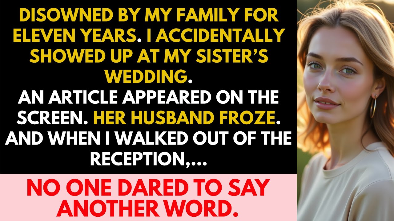 I Accidentally Showed Up At My Sister’s Wedding After 11 Years… My Identity Silenced The Room