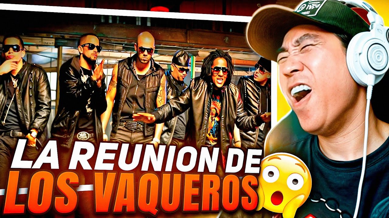 Coreano Loco reacciona a La Reunión De Los Vaqueros 🔥 Wisin & Yandel, Cosculluela, Tego Calderón