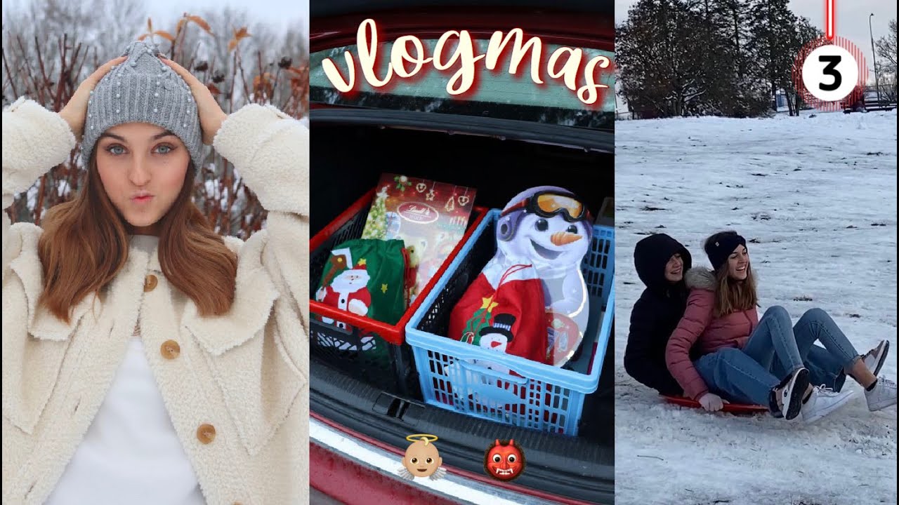 VLOGMAS #3 - mikuláš & zimní focení | Amy's World