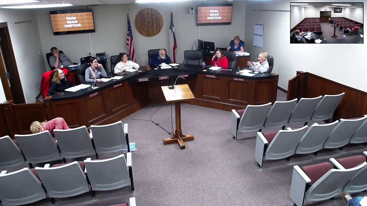 City of River Oaks Parks Board Meeting