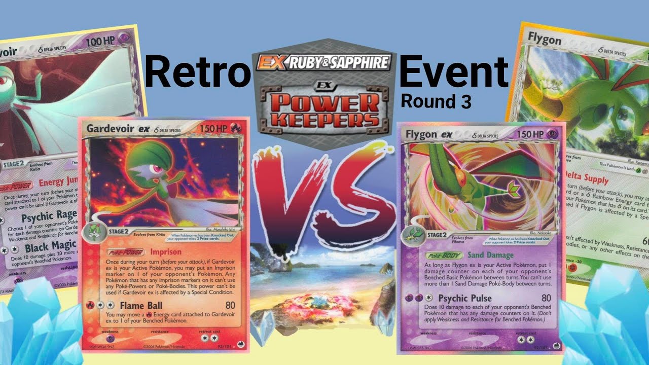 δ Flygon ex vs δ Gardevoir ex RSPK Retro Throwback Tournament Round 3