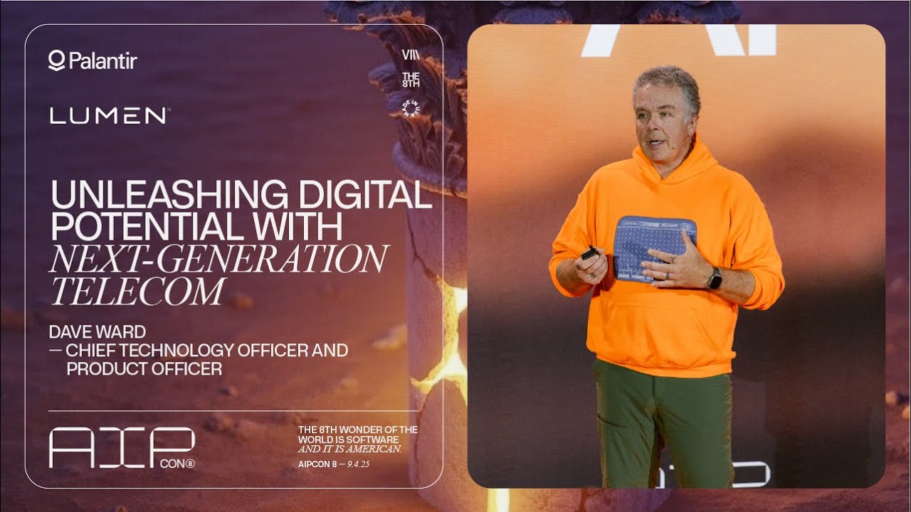Unleashing Digital Potential with Next-Generation Telecom | Lumen at AIPCon 8
