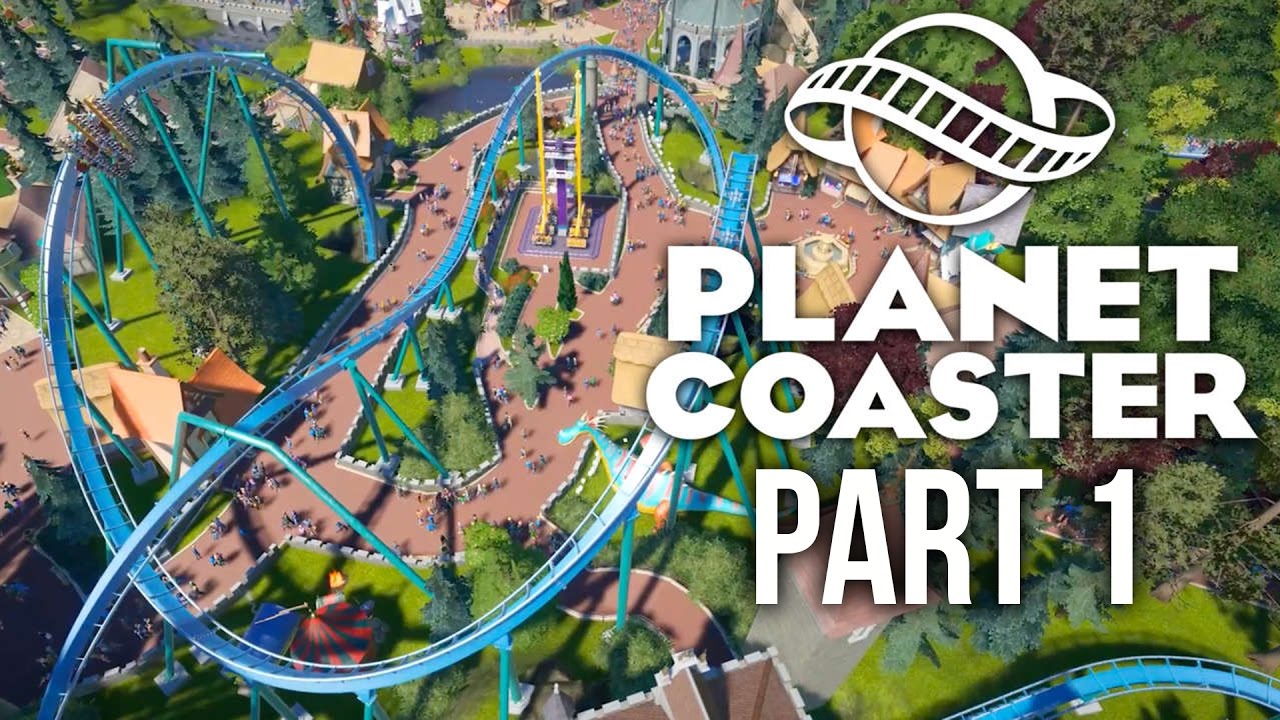 Planet Coaster Gameplay Walkthrough Part 1 - BUILDING A DREAM THEME PARK (Challenge)