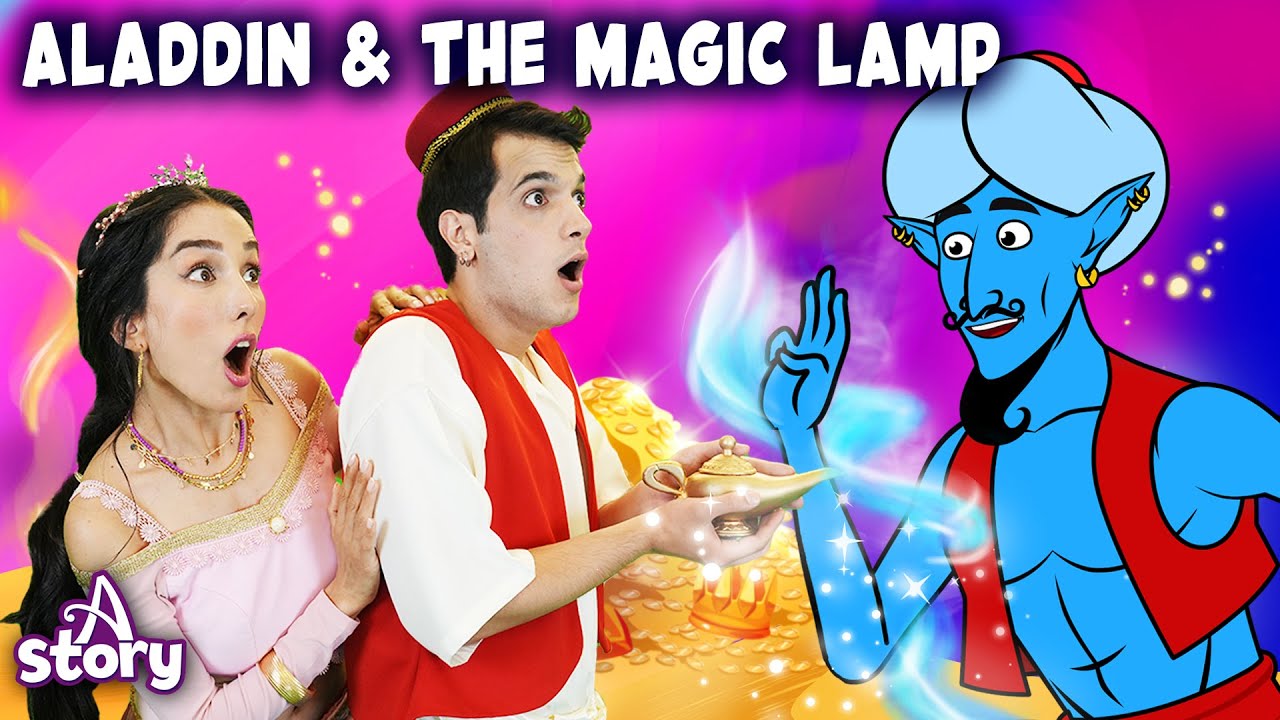 Aladdin and the Magic Lamp ✨ English Fairy Tales & Kids Stories