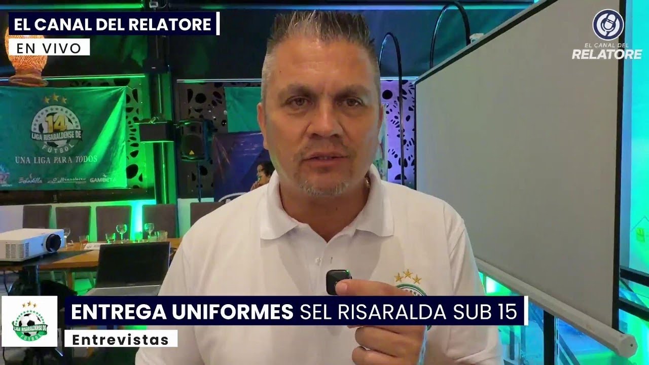 Entrega de uniformes SELECCIÓN RISARALDA SUB 15 - Debut Miercoles