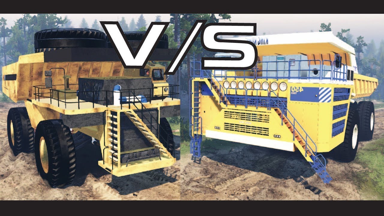 Comparision between cat 797f vs belaz 75710 II 2017