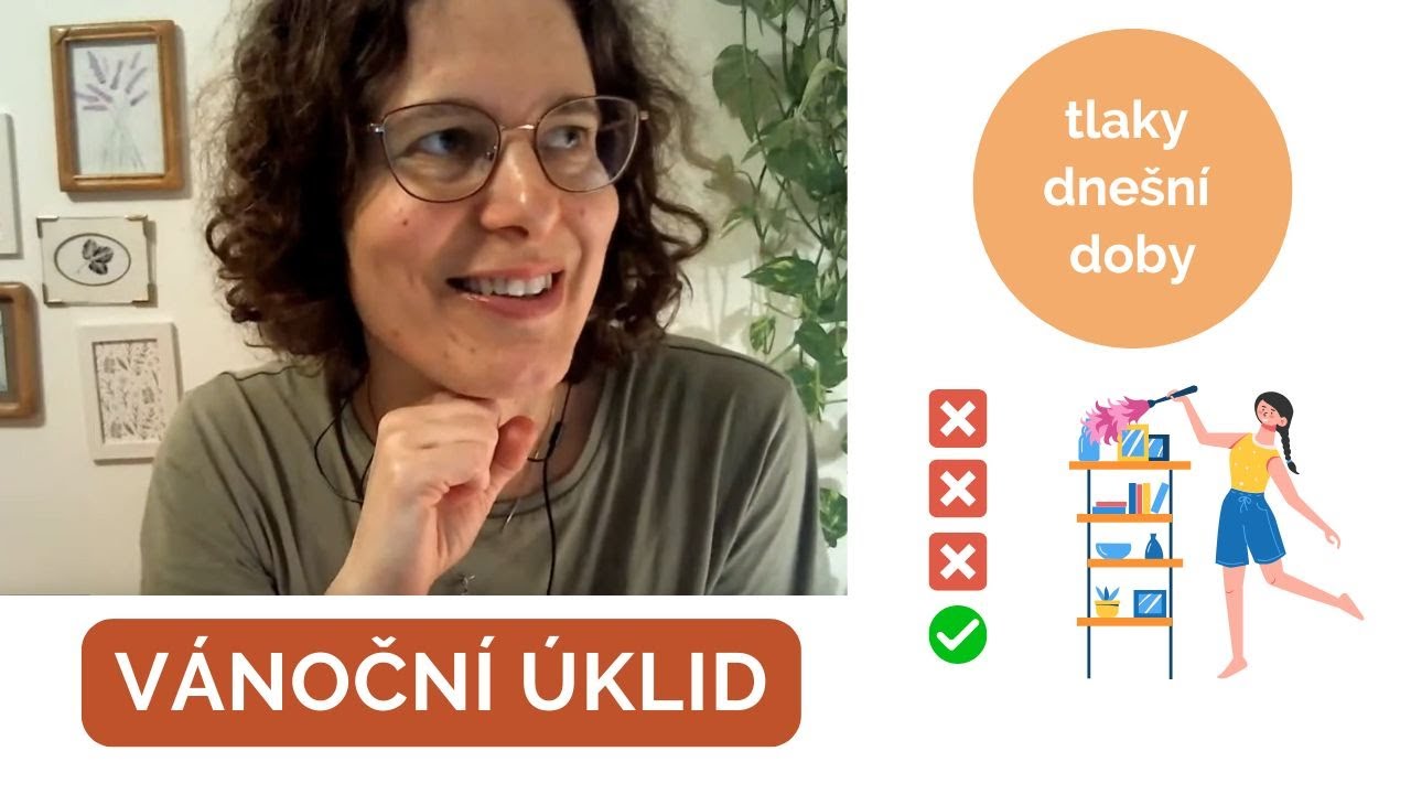 Jak přistupuji k vánočnímu úklidu
