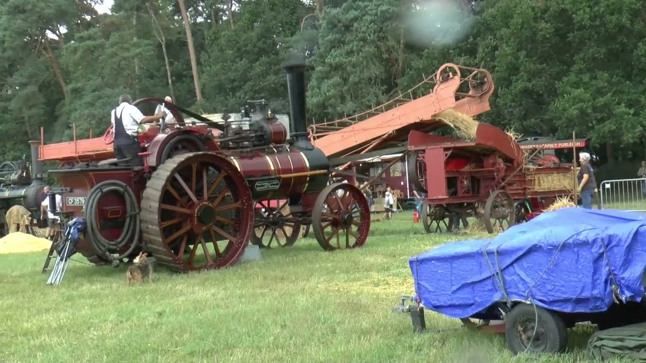 Weeting steam rally, a look at some of  the working demonstrations  2023