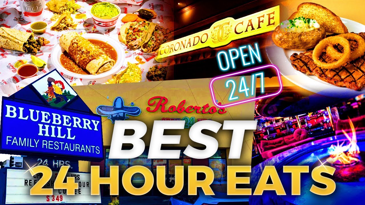 The BEST 24 HOUR EATS in Las Vegas NV: Where To Eat In Las Vegas Nevada | Las Vegas Food Guide