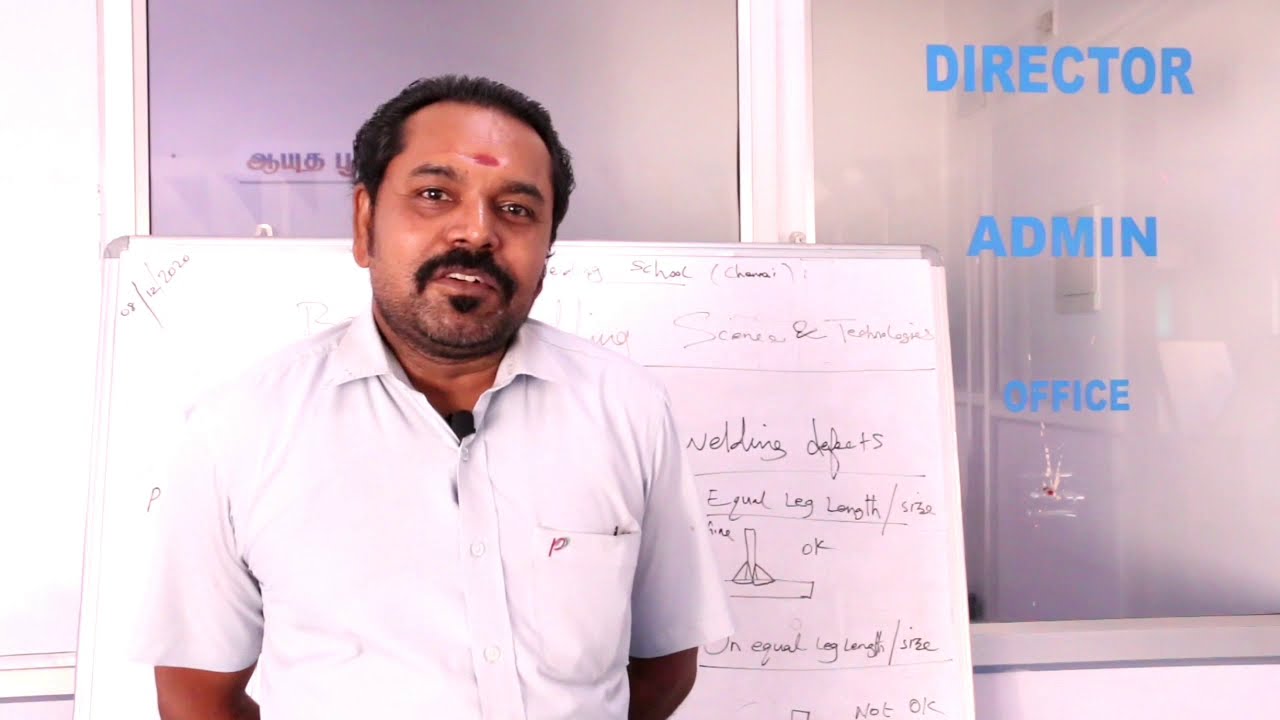HOW TO MAKE PROPER WELDING | PRABHA WELDING SCHOOL | WELDING TRAINING INSTITUTE | CHENNAI