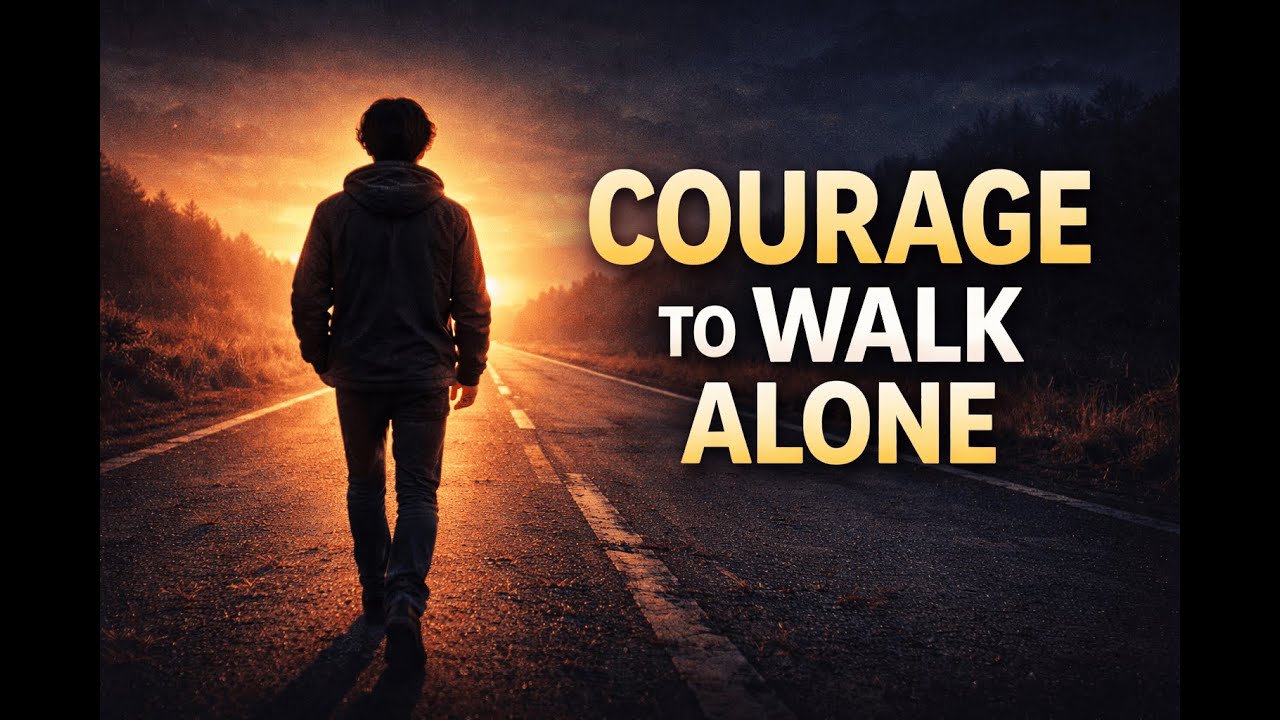 The Courage to Walk Alone | A Message for Those Who Feel Left Behind
