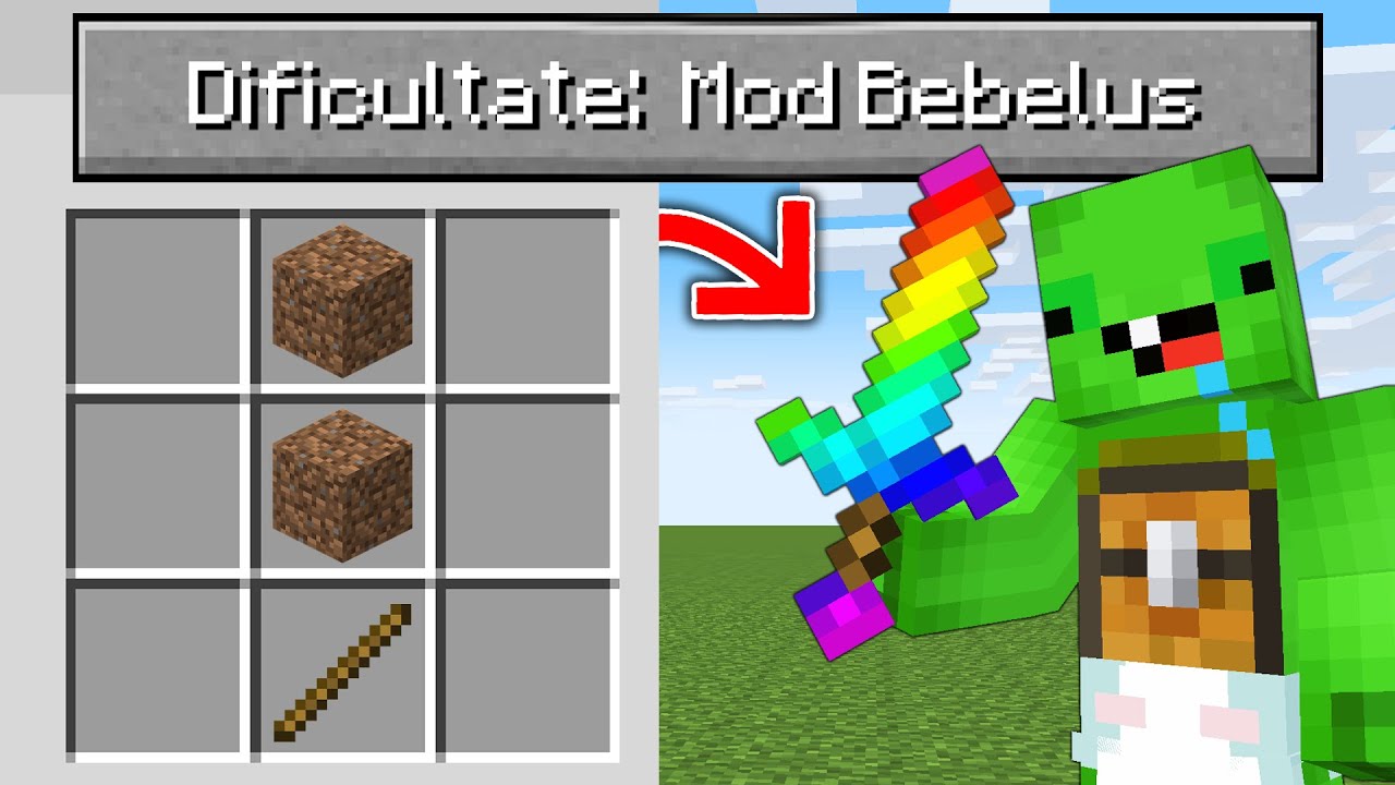 Minecraft dar sunt Dificultati Custom...