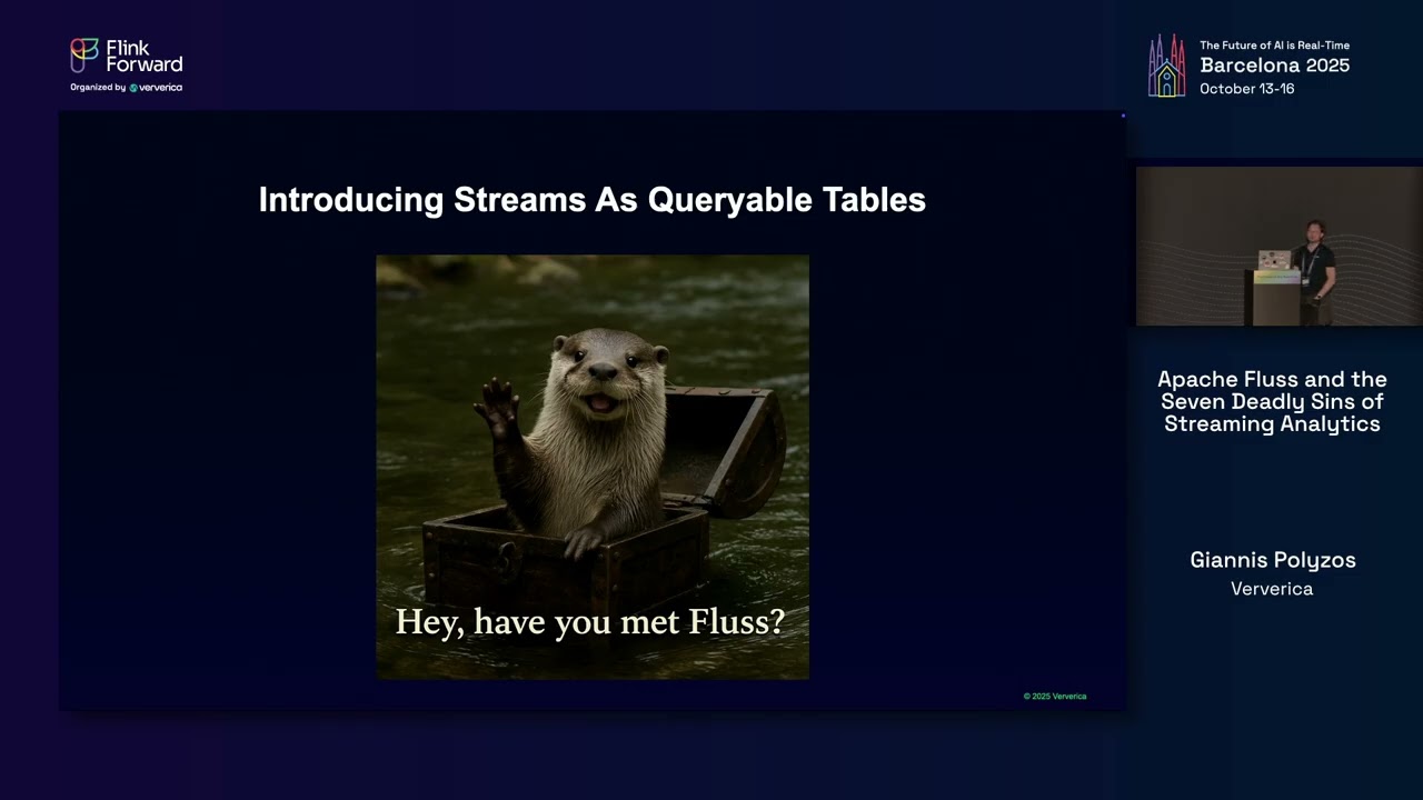 Apache Fluss and the Seven Deadly Sins of Streaming
