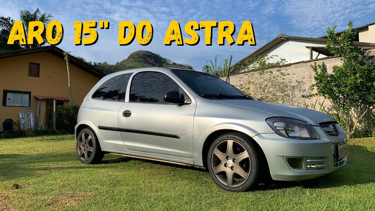 INSTALEI AS RODAS 15” NO CELTA