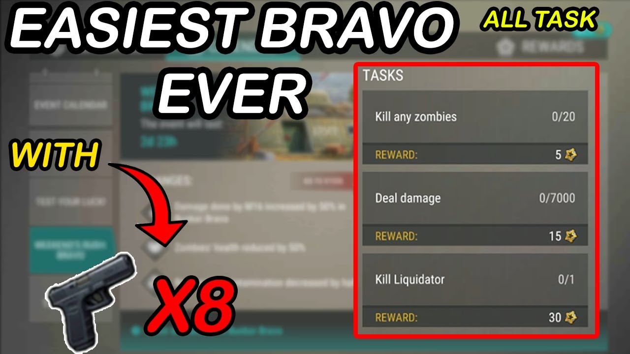 Weekend Rush Bravo / EASIEST BRAVO EVER / ALL TASK /  #LDOE #lastdayonearth
